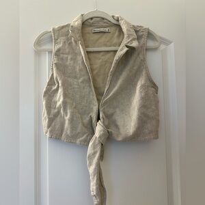 Abercrombie linen top